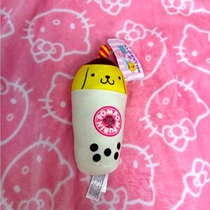 Pompompurin boba plush BNWT